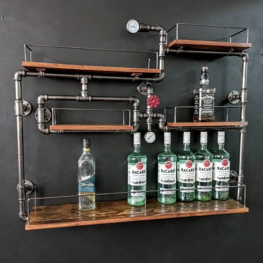 adega feita com canos de pvc