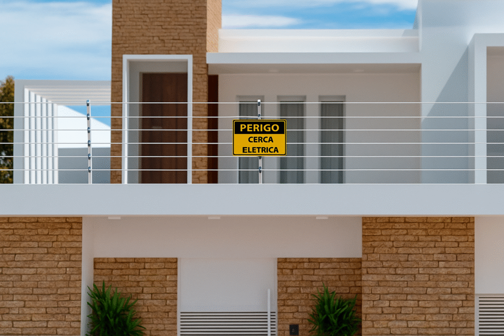 cerca eletrica residencial defeito na cerca eletrificada
