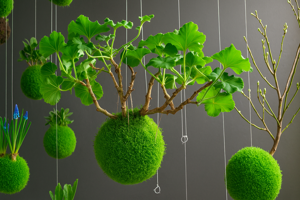 aprenda fazer kokedamas para decorar sua casa