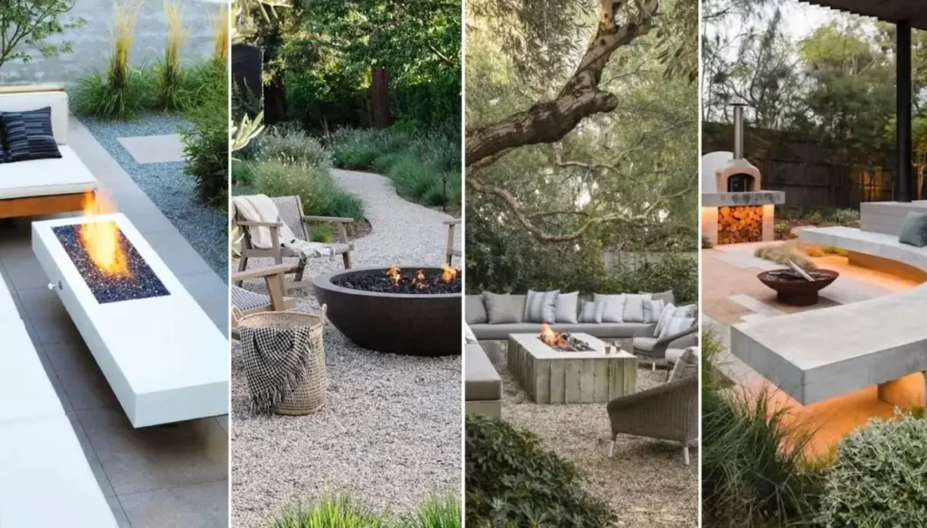 lareira fogueira jardim festa