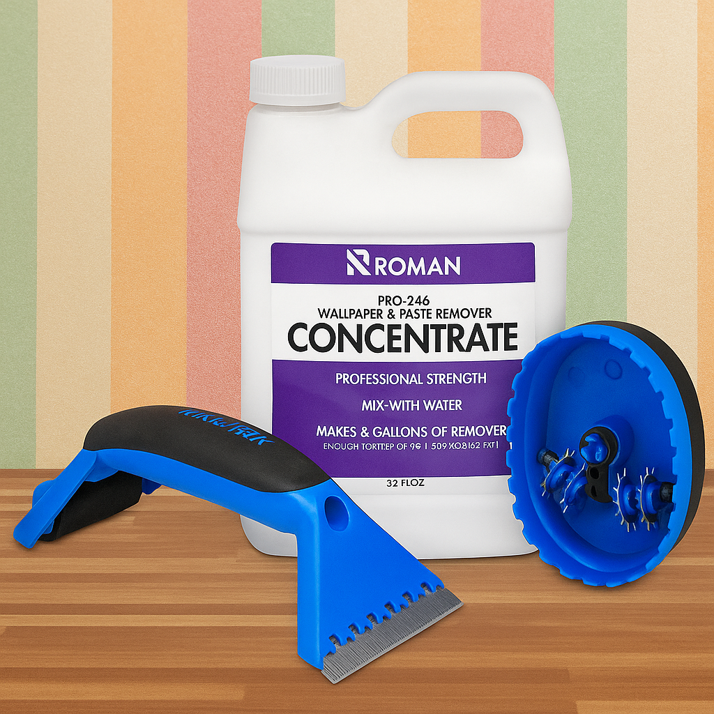 qual melhor produto para remover papel de parede