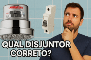 tabela de disjuntor certo para chuveiro